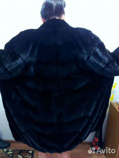 Шуба норковая, поперечка