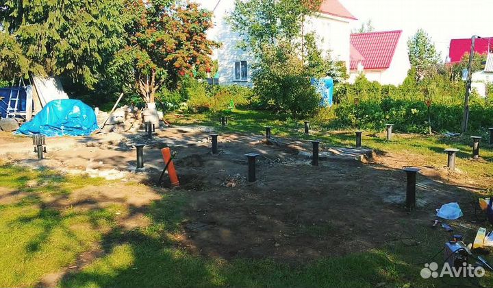 Винтовые сваи под ключ