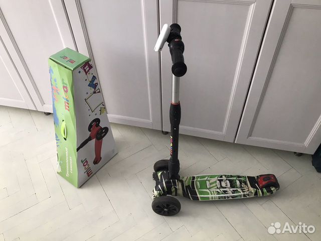 Самокат Micar светящиеся все колеса