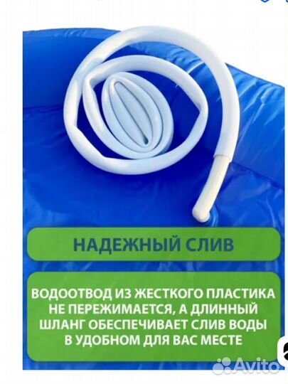 Надувная ванна для лежачих больных