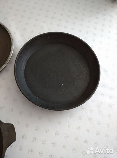 Чугунные сковородки СССР б/у