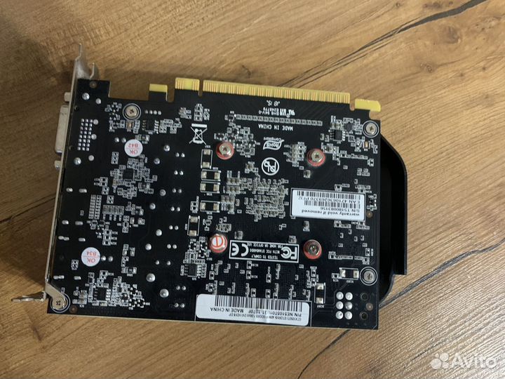 Видеокарта GTX 1050ti 4gb palit stormx