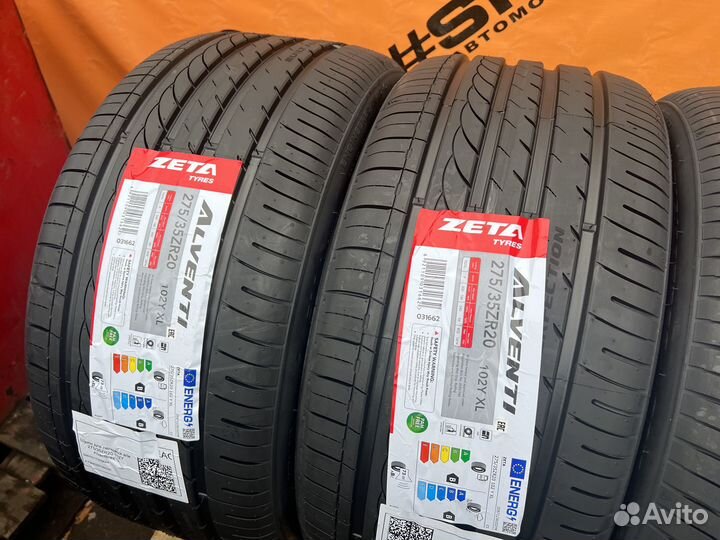 Zeta Alventi 245/40 R20 и 275/35 R20 99Y