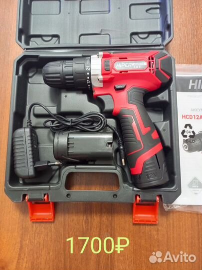 Шуруповерт новый