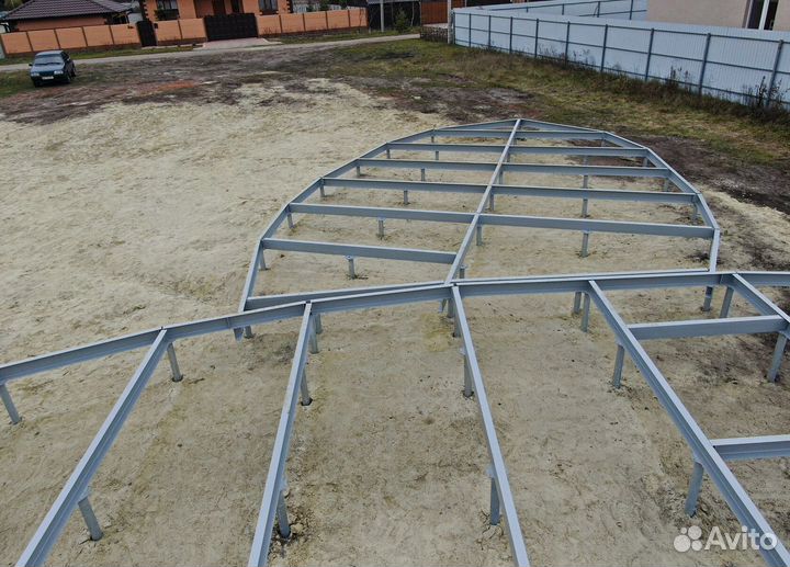 Винтовые сваи под ключ установка