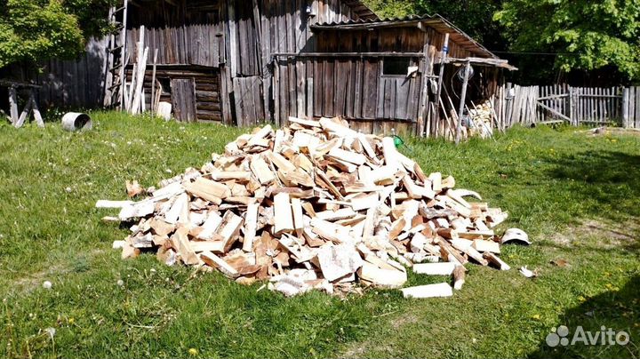 Дрова сухие навалом