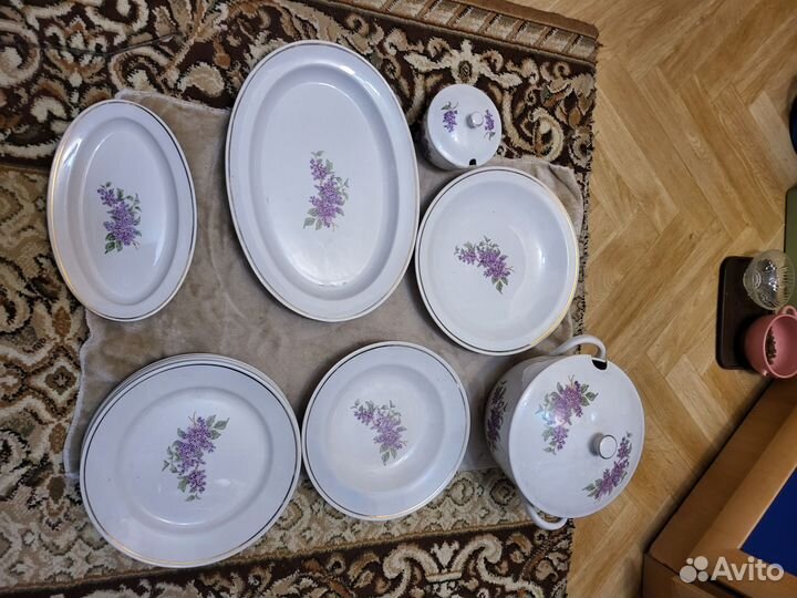 Сервиз столовый Сирень 
