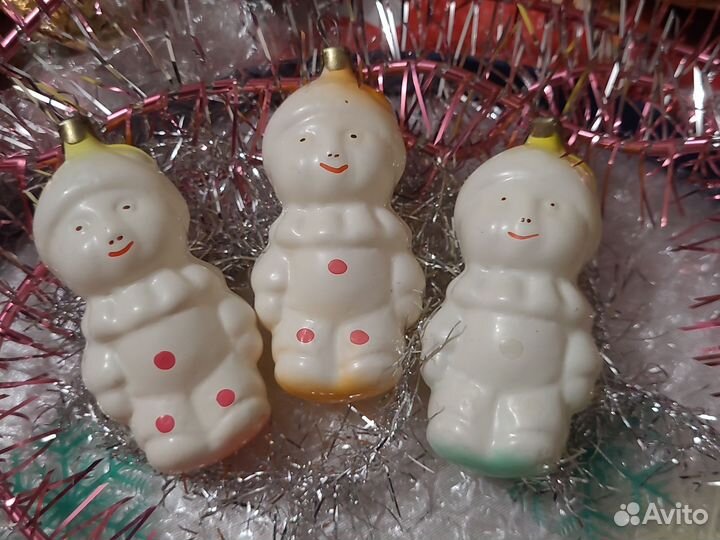 Елочные игрушки СССР