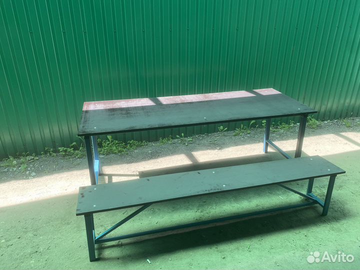 Лавка и стол в аренду