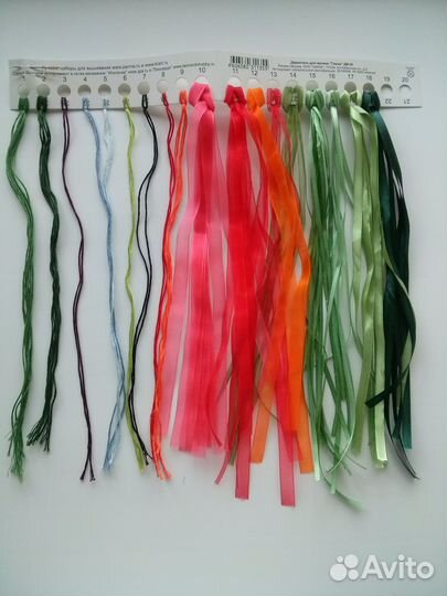 Набор для вышивки лентами (новый)