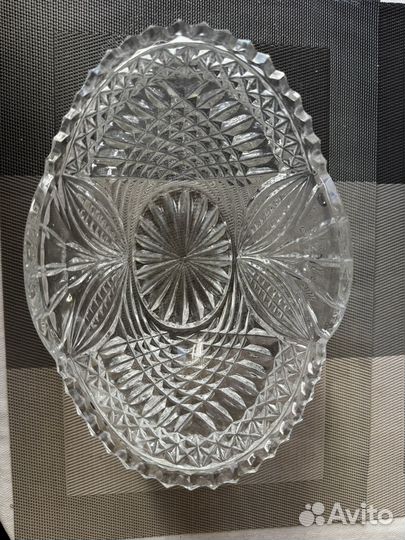 Ваза хрустальная СССР