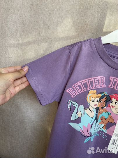 Футболка для девочки 110