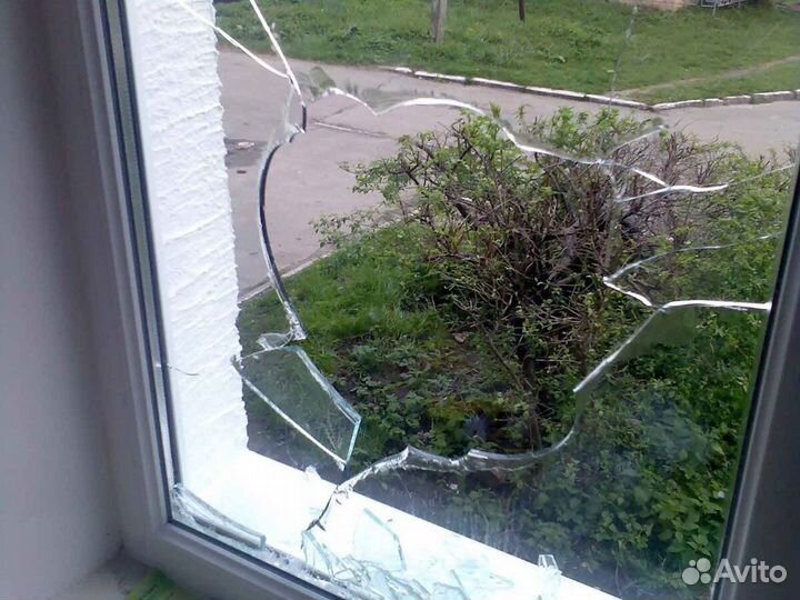 Ремонт окон, стеклопакет мультифункциональный RAL96756