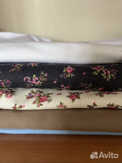 Остатки тканей для пошива одежды, цена за метр