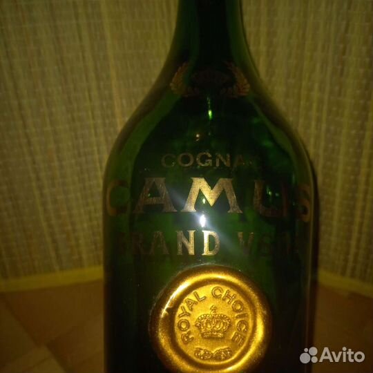 Коллекционная бутылка camus grand vsop