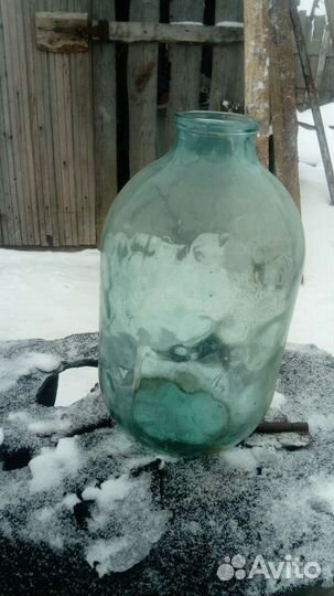 Банки стекло, 8 штук на 10 литров