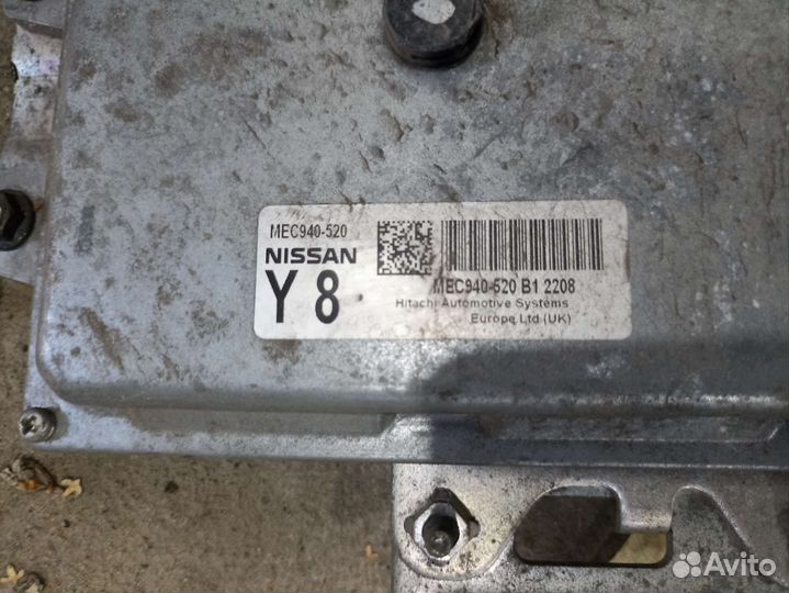 Блок управления двигателя Nissan Qashqai J10