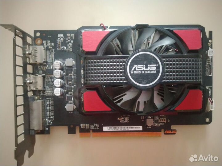 Видеокарта Asus RX 550 4Gb