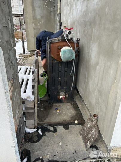 Каминная печь бу