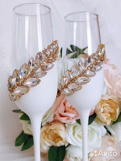 Бокалы на свадьбу