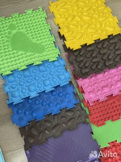 Ортопедические пазлы массажные Ортодон 16 шт