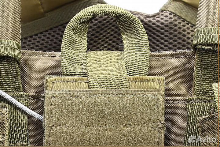 Бронежилет разгрузка жилет тактический, хаки