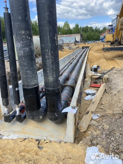 Водопровод и канализация отопление теплотрасы