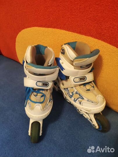 Ролики детские выдвижные и защита