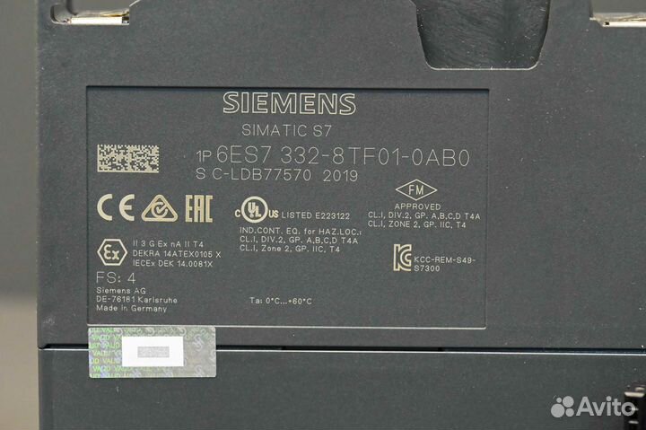 Siemens 6ES7 332-8TF01-0AB0 новый, 2 шт