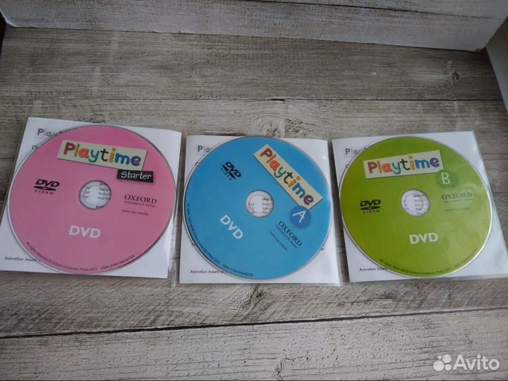 Книга для учителя Playtime A с дисками