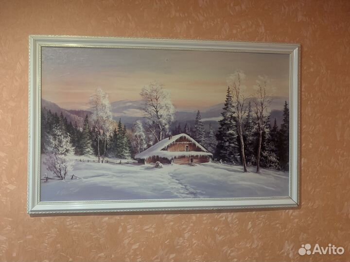 Интерьерная картина бу