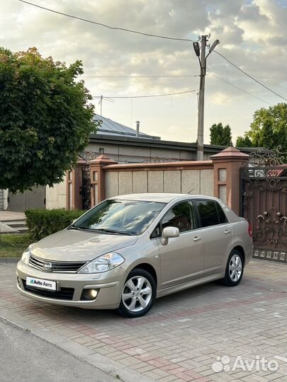 Nissan Tiida 1.6 AT, 2010, 85 500 км