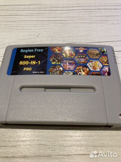 Картридж для snes super nintendo