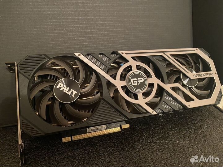 Видеокарта palit rtx 3080 с чеком