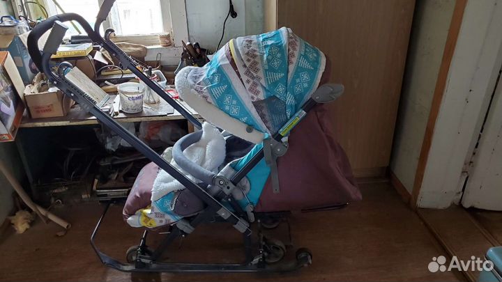 Коляска санки