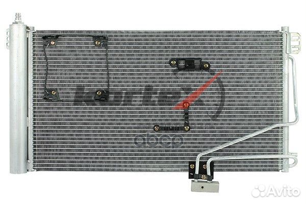 Радиатор кондиционера с ресивером Mercedes-Benz C