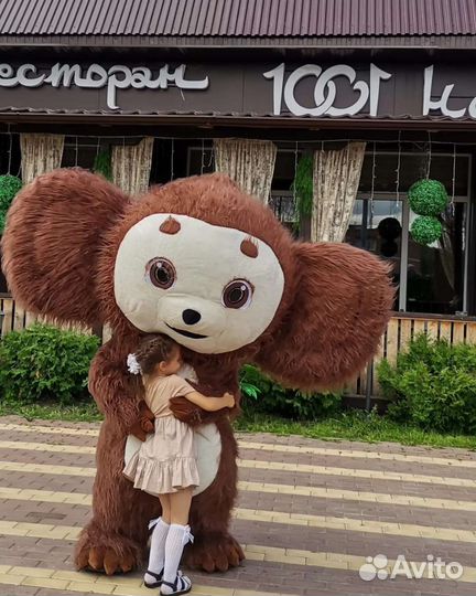 Чебурашка ростовая кукла