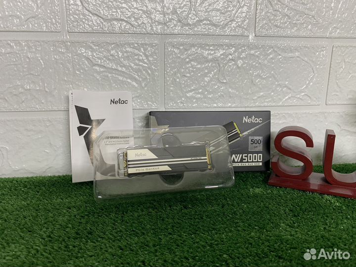 Твердотельный накопитель 500gb nvme PCI 4.0 Netac