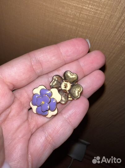 Серьги прованс сиреневые