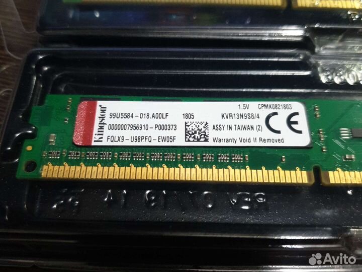 Оперативная память ddr3 4 gb для пк б/у