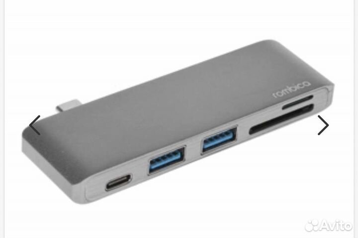 Usb хаб type c rombica