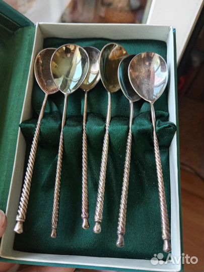 Набор ложек мельхиор