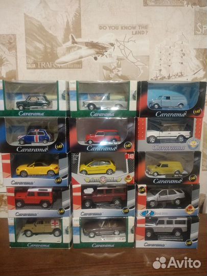 Cararama, Welly, Kinsmart и др