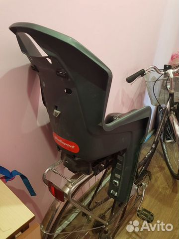 Детское сиденье на велосипед объявление продам