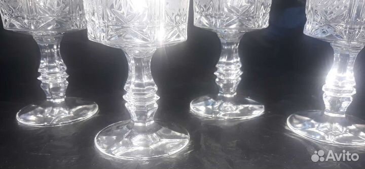 Хрустальные фужеры югославия
