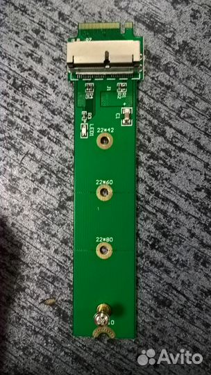 Слот-адаптер SATA to msata для apple масbook фото8