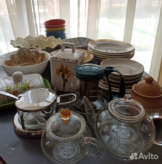 Посуда б/у, набор для сакэ (новый)