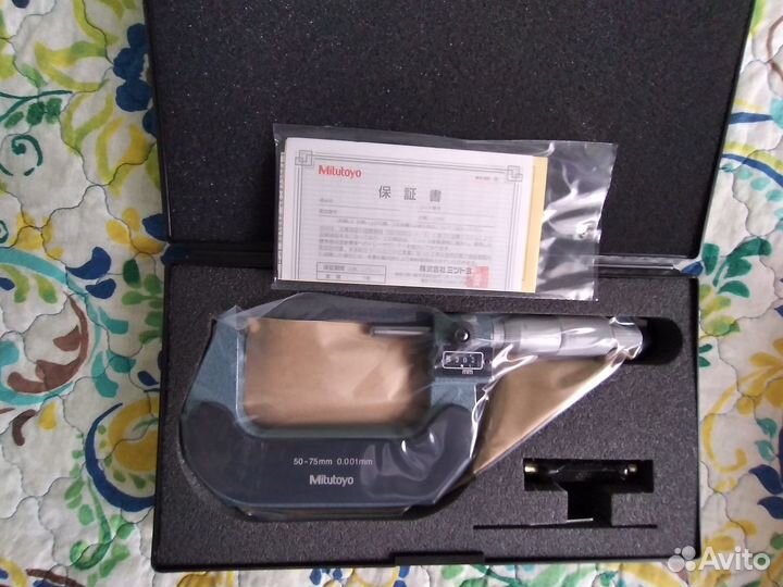 Микрометрсмехбегункоммкмц-750,01193-113Mitutoyo