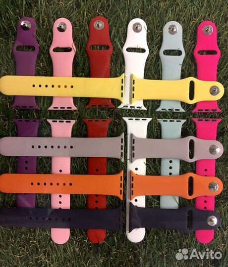 Силиконовый ремешок на Apple Watch 38-42 mm