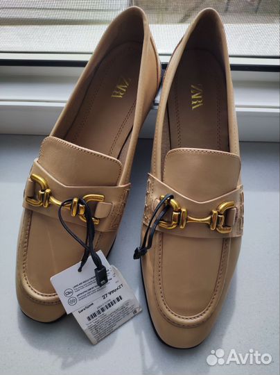 Туфли лоферы женские Zara